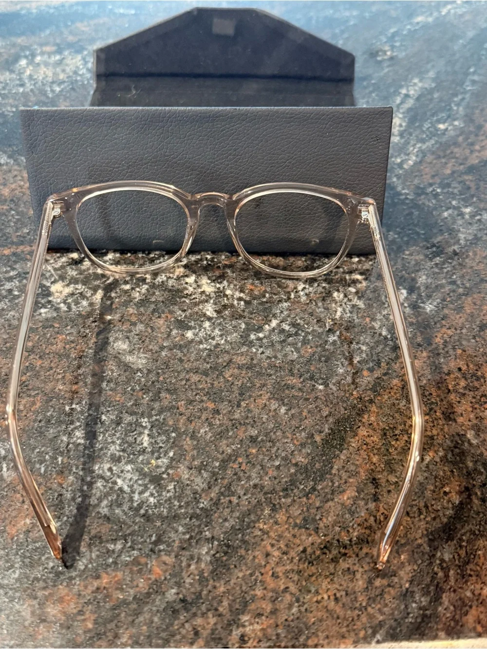 Warby Parker Durand Eyeglasses in Rose Water Lens
